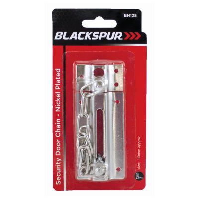 SECURITY DOOR CHAIN - NICKEL PLATED