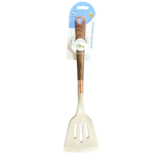 SILICONE SPATULA WITH PLASTIC HANDLE