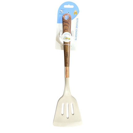 SILICONE SPATULA WITH PLASTIC HANDLE