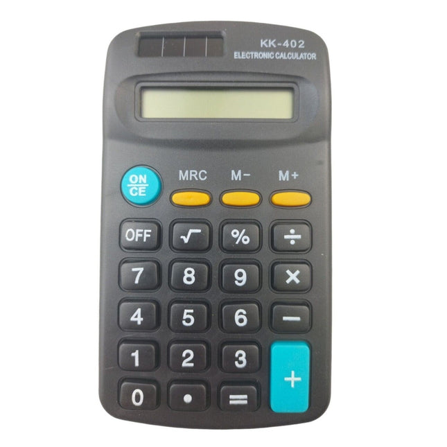 SMALL 8 DIGIT DISPLAY MINI POCKET SIZE CALCULATOR for Home School Office