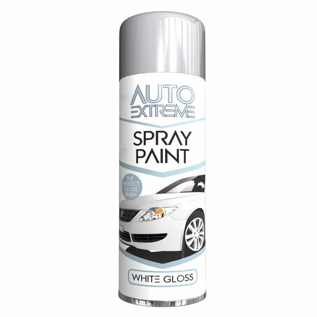 SPRAY PAINT GLOSS WHITE 250ML