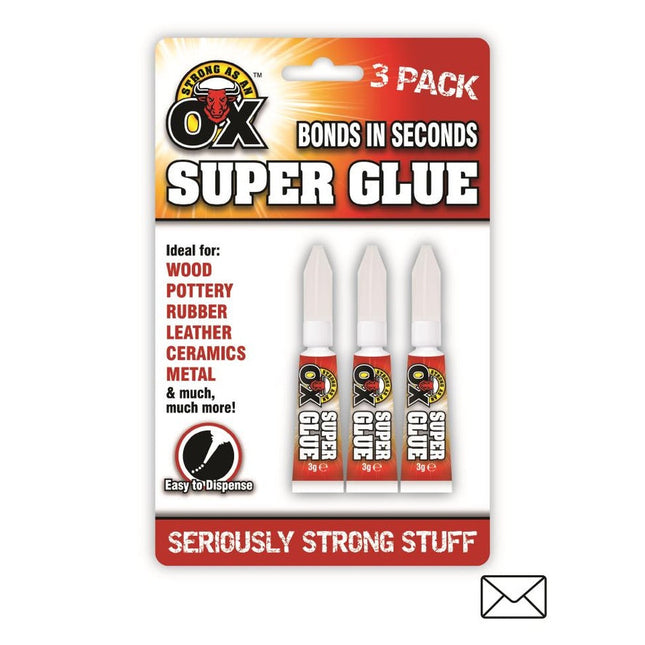 SUPER GLUE - 3 PK
