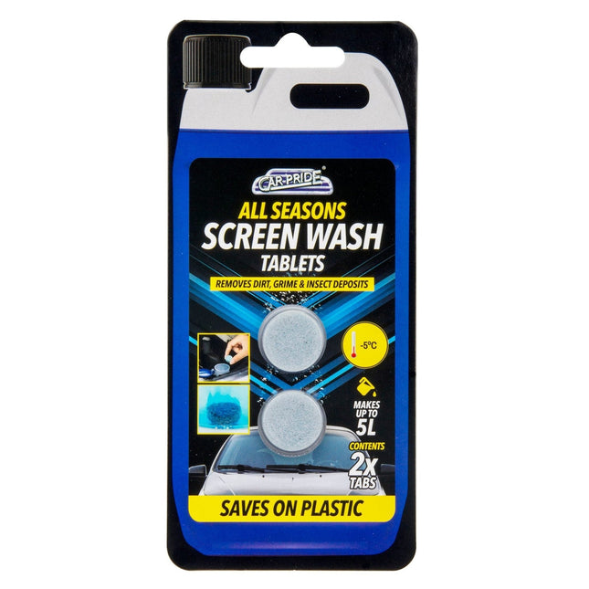 Screen Wash Drop In Tabs 2pk Cs