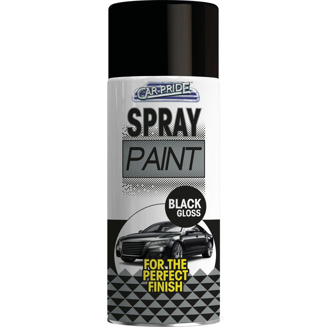 Spray Gloss Black Car Paint 400ml