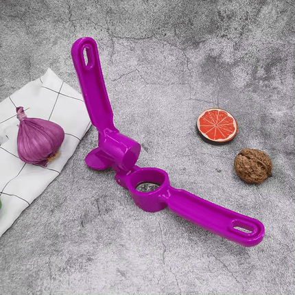 Stainless Steel Garlic Crusher Squeezer Presser Masher Mincer Tool Heavy Duty
