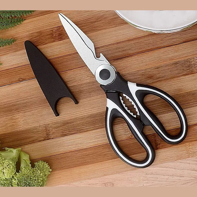Stainless Steel Kitchen Scissors Set Multi Purpose Heavy Duty Household Shears