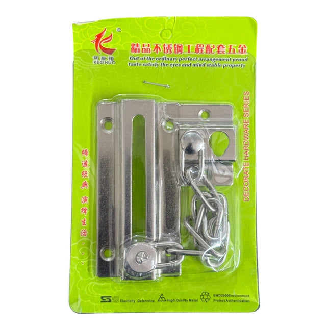 Stainless Steel Security Door Chain Lock