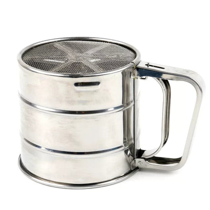 Stainless Steel Sieve Cup Kitchen Tool Sifter Flour Cocoa Icing Sugar