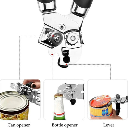Stainless Steel Tin Can Opener