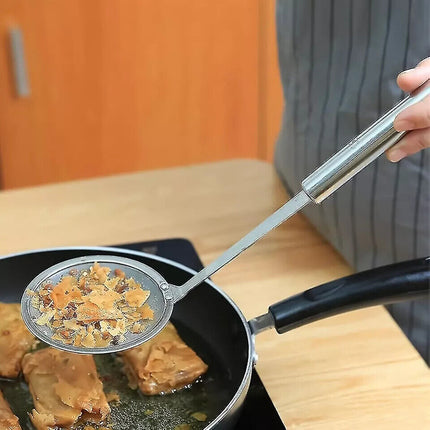 Stainless Steel Ultrafine Mesh Oil Skimmer, Strainer Colander