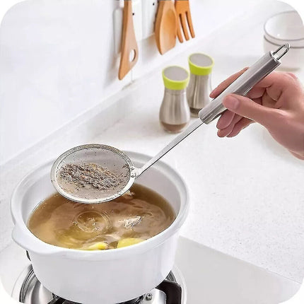 Stainless Steel Ultrafine Mesh Oil Skimmer, Strainer Colander