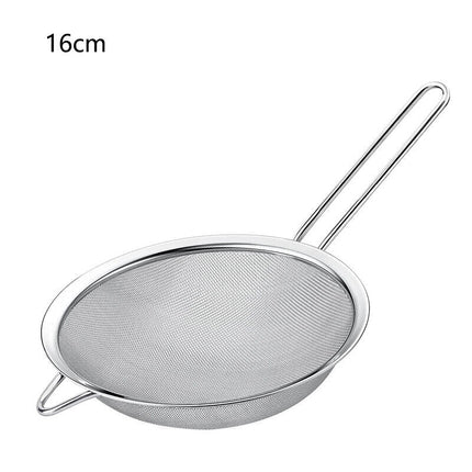 Stainless Steel Wire Mesh Oil Flour Colander Sifter Sieve