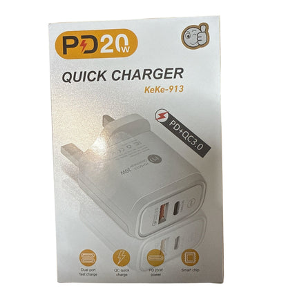 Super Fast Charger Multi-Port charger 20W
