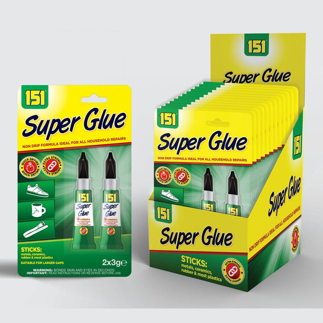 Super Glue 3g 2pk