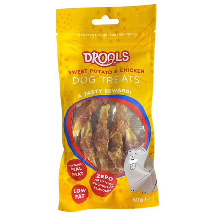 Sweet Potato & Chicken' Dog Treats 60g