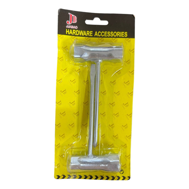 T-Handle Socket Wrench with Screwdriver