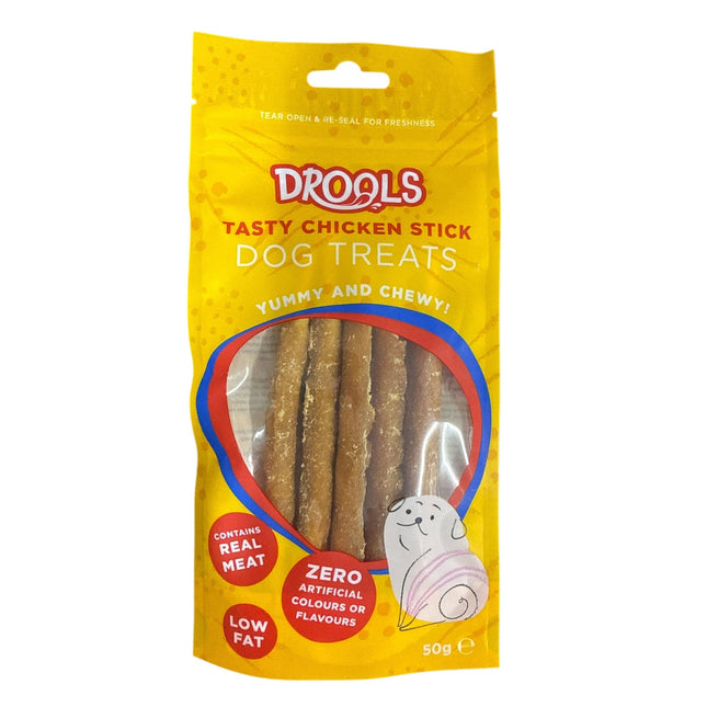 Tasty Chicken Stick' Dog Treats 50g