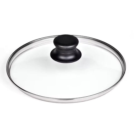 Transparent Glass Cover Kitchen Cookware Lids for Saucepans Frying Pans 14-34