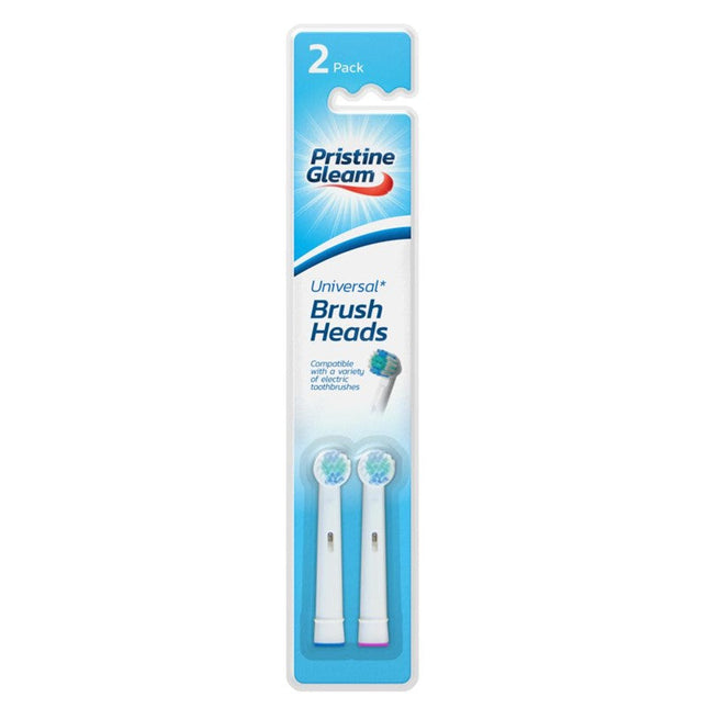 Universal Power Toothbrush Heads 2pk