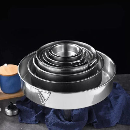 Variety Size Durable Funnel Stainless Steel Pouring Funnels Kitchen Petrol Fuel