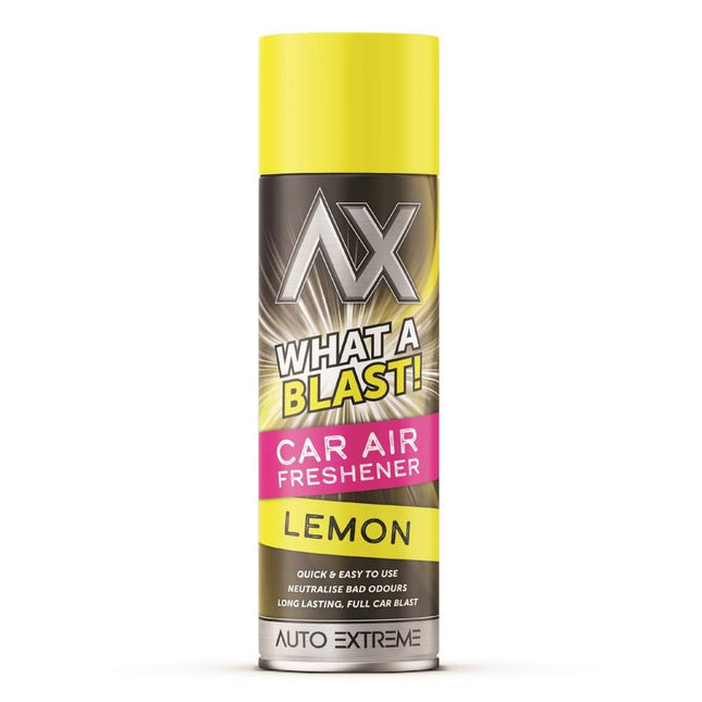 WHAT A BLAST LEMON CAR AIR FRESHENER 500ML