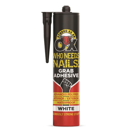 WHO NEEDS NAILS GRAB ADHESIVE WHITE 280G