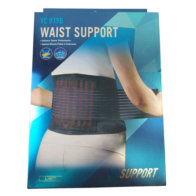 Waist Support Back Support Belt Comfortable Adjustable Core Neoprene One Size