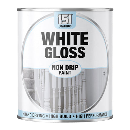 White Gloss Non-drip Paint 300ml