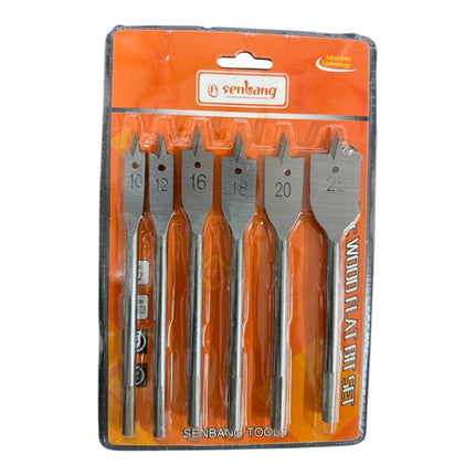 Wood Flat Bit Set