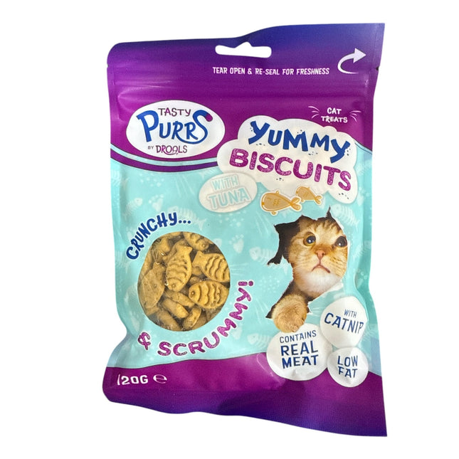 Yummy Biscuits w/ Tuna Cat Treats 120g