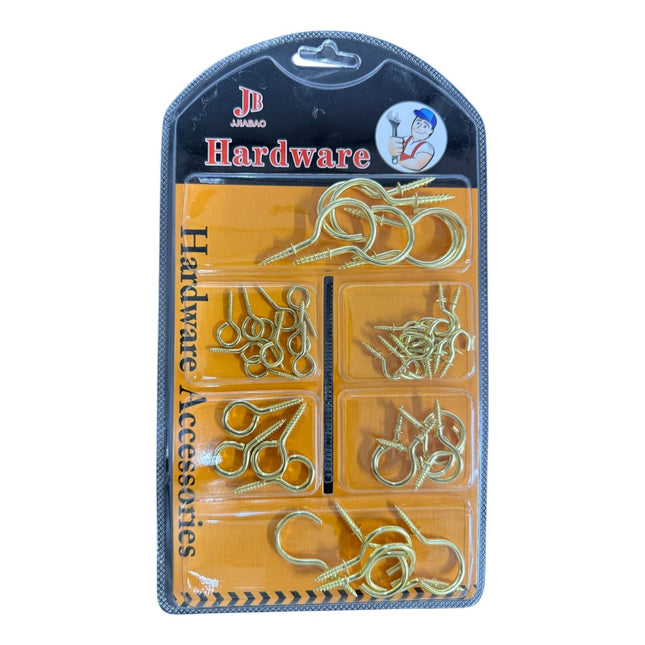 screw hooks and eyes